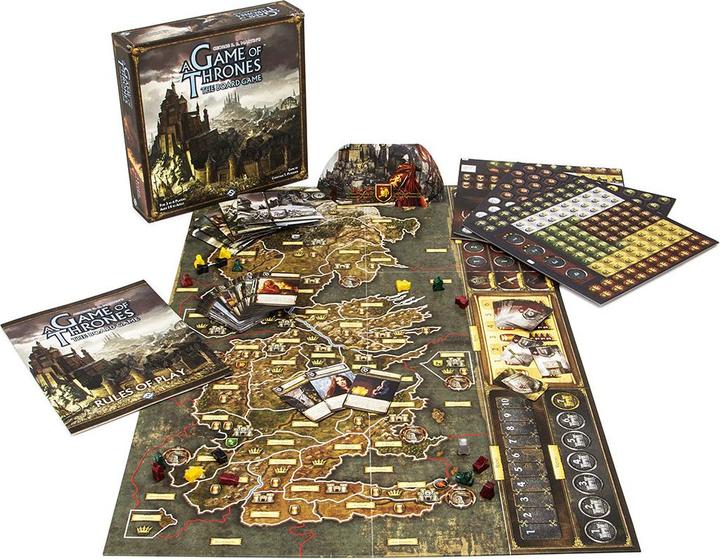 Produktbild FFG A Game of Thrones the Board Game (2nd Edition) A Game of Thrones: The Card Game (Englisch)