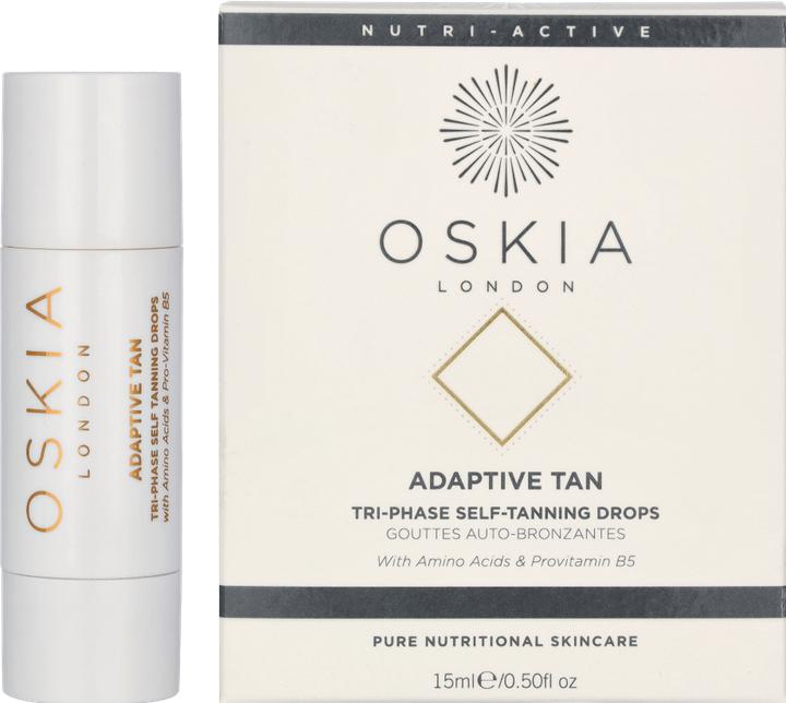 Actual product image Oskia LONDON Self Tanner Adaptive Tan Drops 15 ml (Self tanning serum, 15 ml)