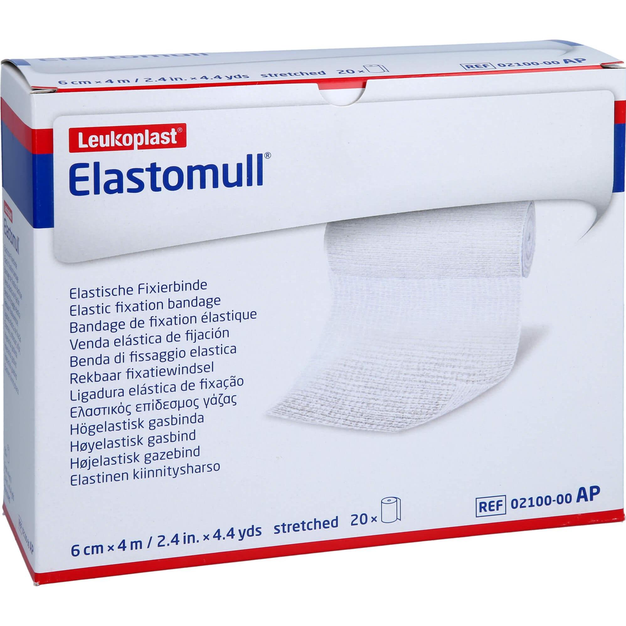 BSN, Verbandsmaterial, Elastomull 6cmx4m 2100, 20 St BIN
