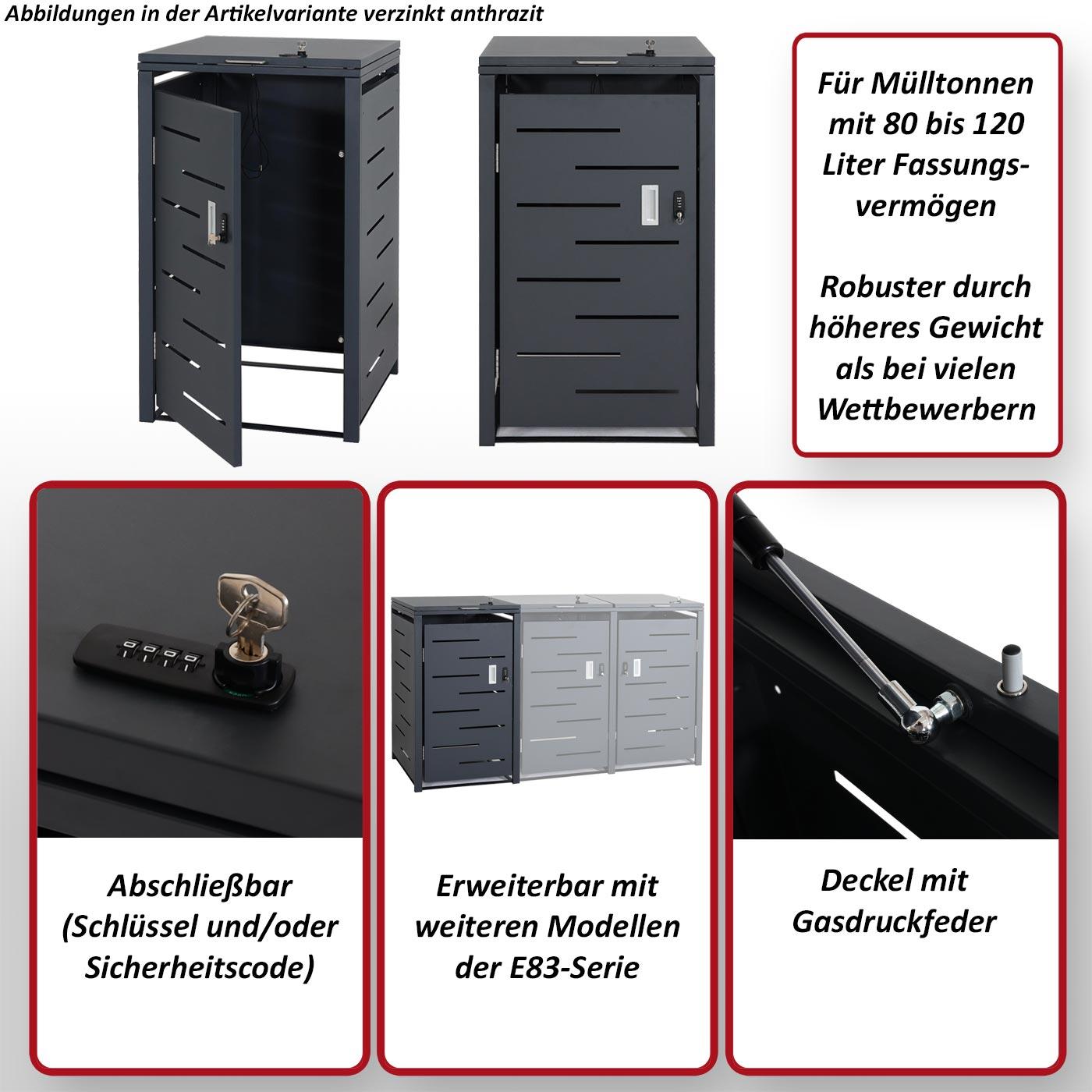 Thumbnail - MCW, Gartenhaus + Gartenschrank, E83-1-120