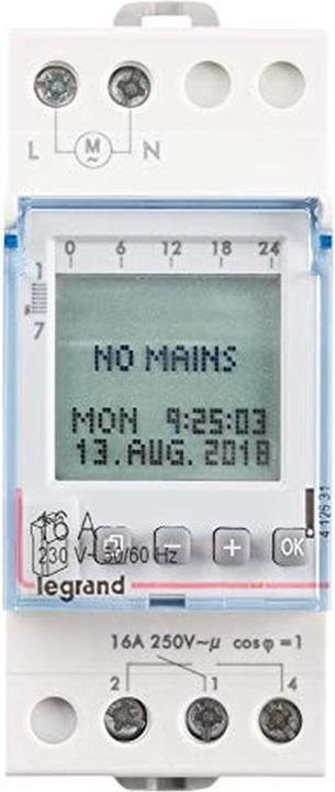 Image du produit Legrand Digital Time Switch 230v 1 Sortie