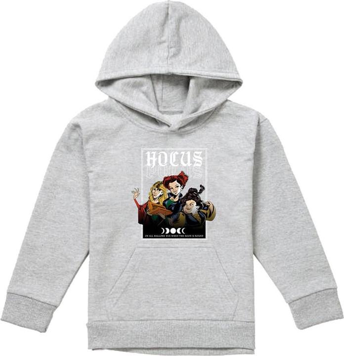 Produktbild Hocus Pocus On All Hallow's Eve Kapuzenpullover meliert (128)