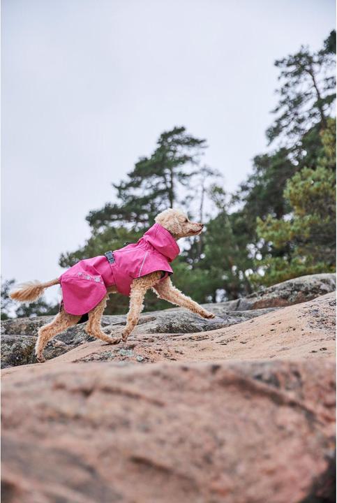 Actual product image Hurtta Monsoon V2 Eco Pink mackintosh, 35 cm (35, Dog coat)