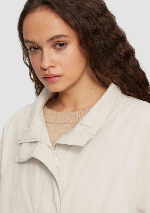 Image du produit S.Oliver Outdoor-Jacke Baumwolljacke mit Tunnelzug in der Taille (46)