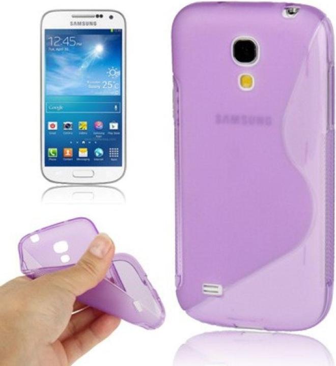 Produktbild König Design Schutzhülle S Curve TPU Case für Handy Samsung Galaxy S4 mini i9190 weiss (Samsung Galaxy S4 mini)