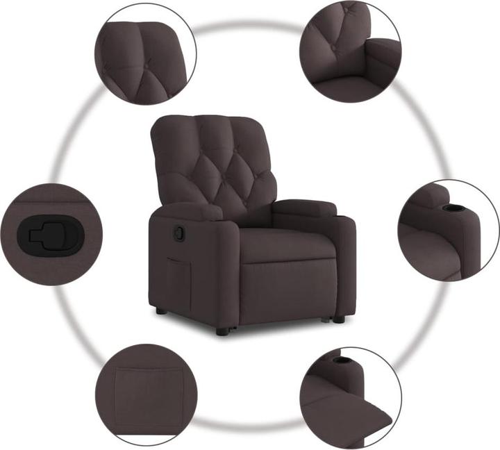 Image du produit vidaXL Relaxsessel mit Aufstehhilfe