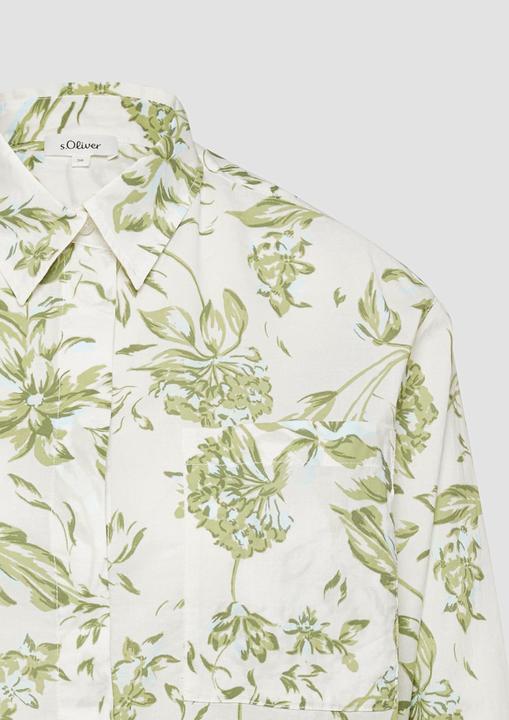 Immagine prodotto s.Oliver Leichte Hemdbluse aus Baumwollvoile mit Schleifendetail (46)