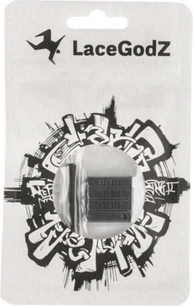 Produktbild LaceGodZ 1 Paar "Hey Bro" Schnürsenkel Clips (2.50 cm)