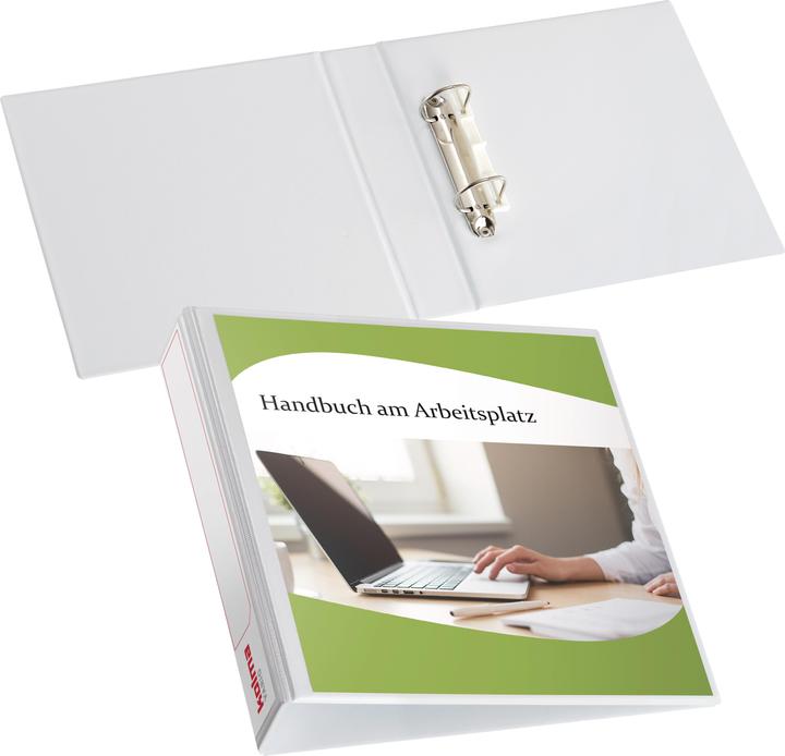 Image du produit Kolma Classeur à anneaux Vario A5 XL 2 anneaux hauteur de remplissage 3 cm blanc (A5, 47 mm, 1 pièce(s))