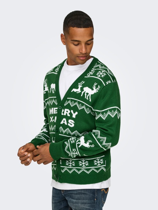 Image du produit Only & Sons ONSXMAS Veste en tricot Veste en tricot (XXL)