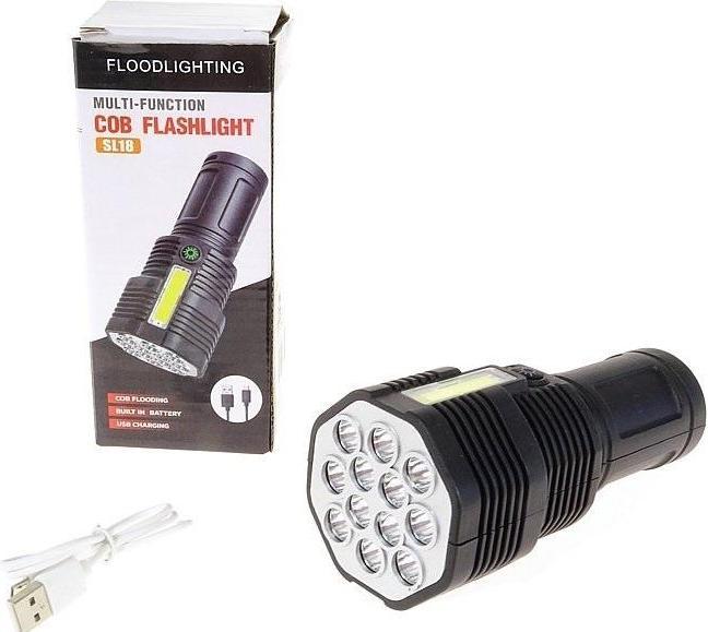 Actual product image Adar Taschenlampe mit USB-Ladegerät (16.50 cm)