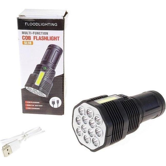 Adar, Torcia, Taschenlampe mit USB-Ladegerät