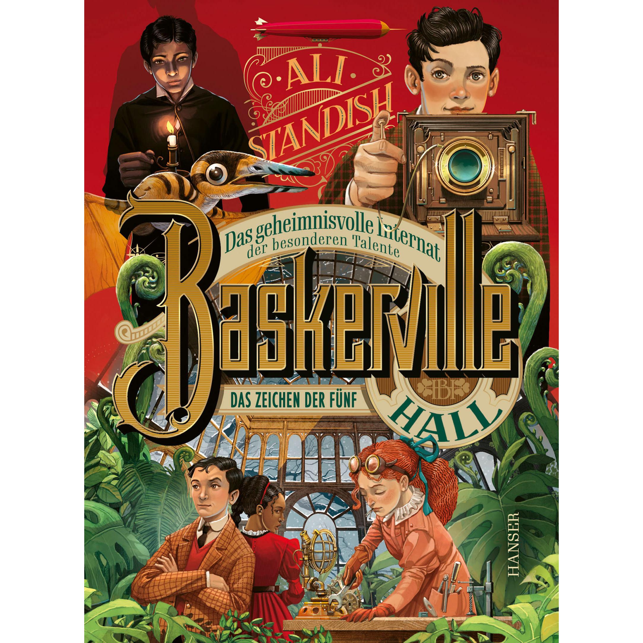 Thumbnail - Baskerville Hall - Das geheimnisvolle Internat der besonderen Talente: Das Zeichen der Fünf, Kinderbücher von Ali Standi...