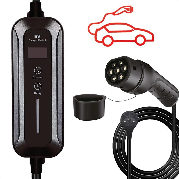 Produktbild Roline Portable Charger (Typ F, 2.30 kW, 10 A, 5 m)