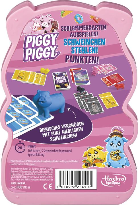 Actual product image Hasbro Gaming Piggy Piggy (German, 2 - 6 Players)