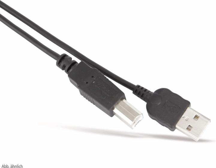 Produktbild Goobay USB 2.0 Hi-Speed Kabel, Transparent, 1 m (1 m, USB 2.0)