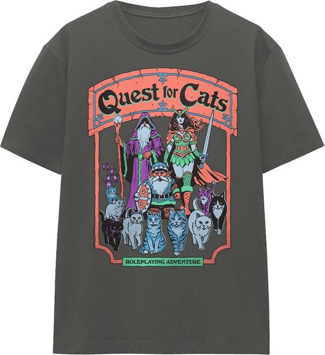 Produktbild Steven Rhodes Quest For Cats TShirt (S)