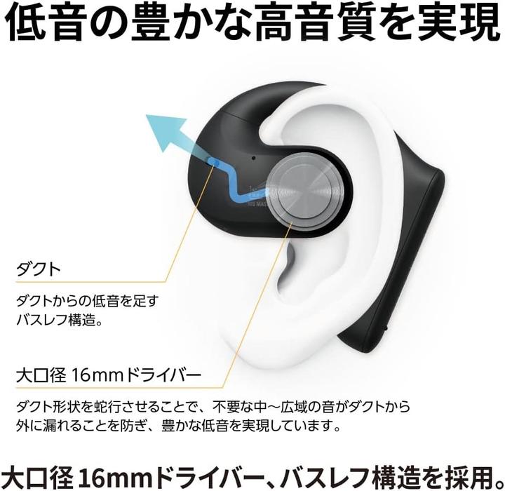 Actual product image JVC HA-NP35T-W-U (No noise cancellation, 7 h, Wireless)