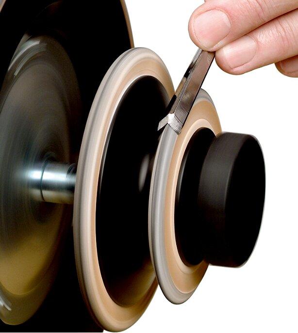 Actual product image Tormek Profile honing wheel