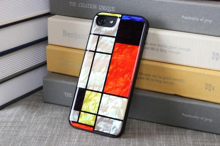 Image du produit Ikins coque pour Apple iPhone 8/7 mondrian black (Apple iPhone 7, Apple iPhone 8)
