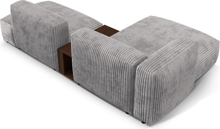 Image du produit Micadoni Canapé D'Angle Gauche Modulaire, "Martina", 2 Places, 285x176x75 Fabriqué en Europe (Canapé modulaire, Canapé d'angle)