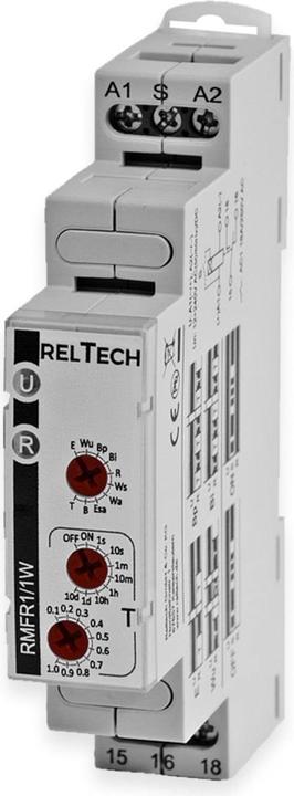 Reltech Zeitrelais RMFR1, 1 Wechsler, 10 Funktionen