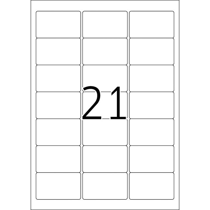 Actual product image HERMA Removable address labels A4