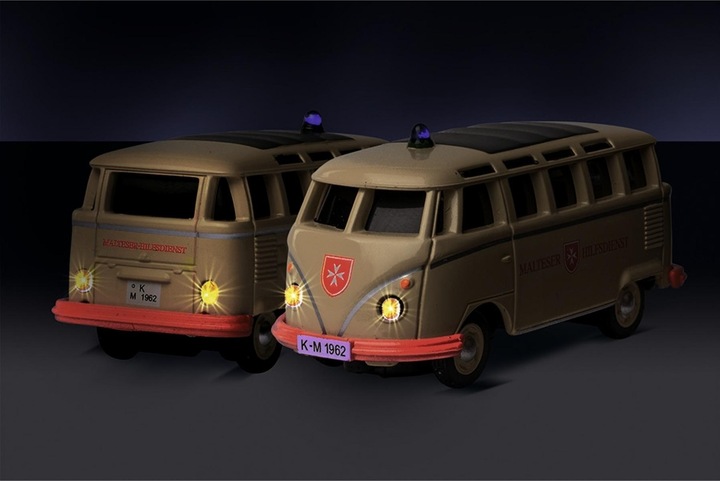 Productafbeelding Carson 1:87 VW T1 Poliz.+Maltes. Combo 2.4G LCD
