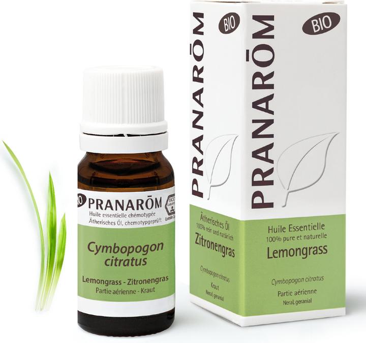 Pranarom Zitronengras Bio - Ätherische Öle zur Diffusion