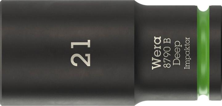 Actual product image Wera 8790 B Impaktor Deep SW Steckschlüssel 3/8, 21mm (21 mm)