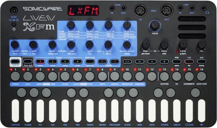 Sonicware LIVEN XFM groovebox