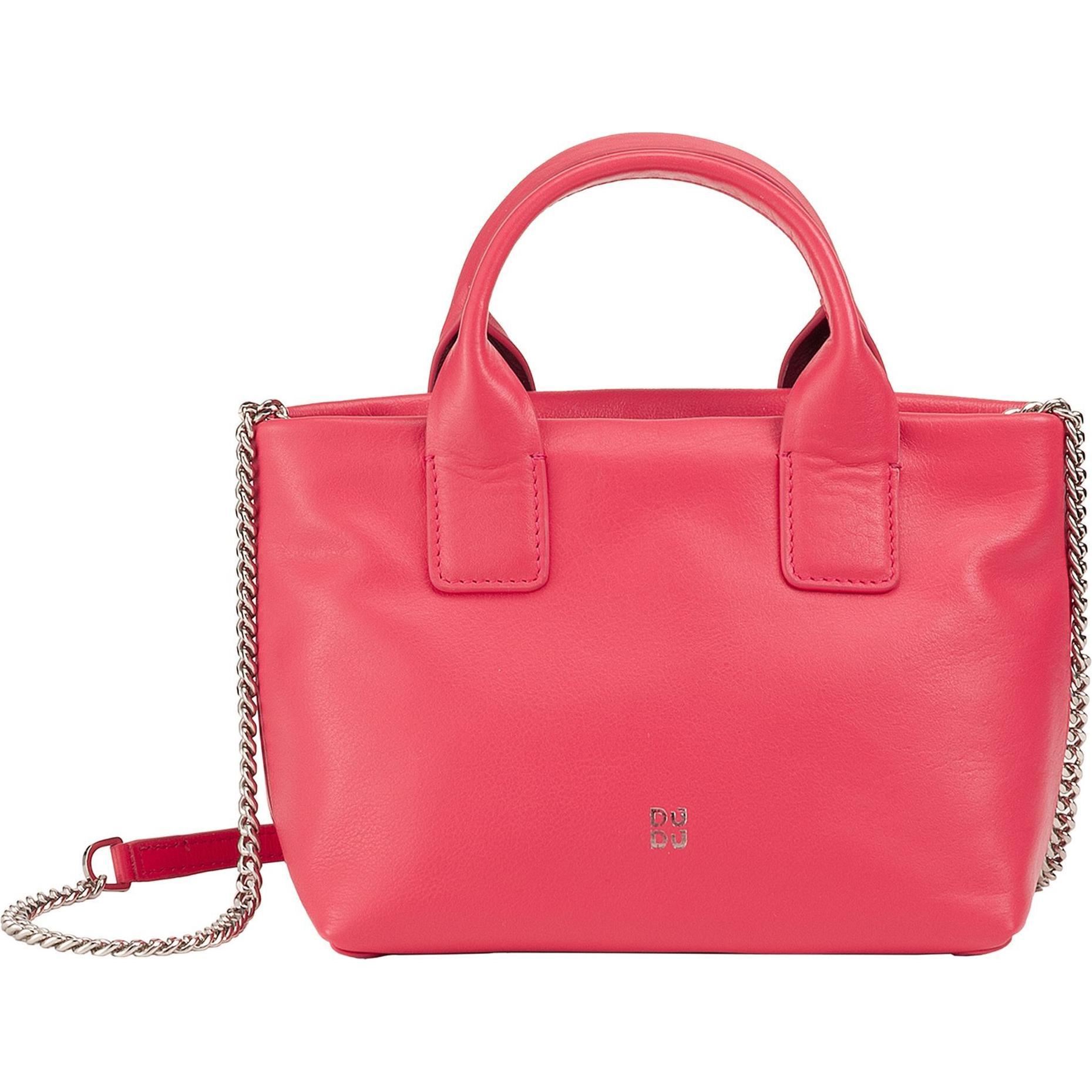Dudu, Handtasche, Ibiza Handtasche Leder 22 cm, Mehrfarbig