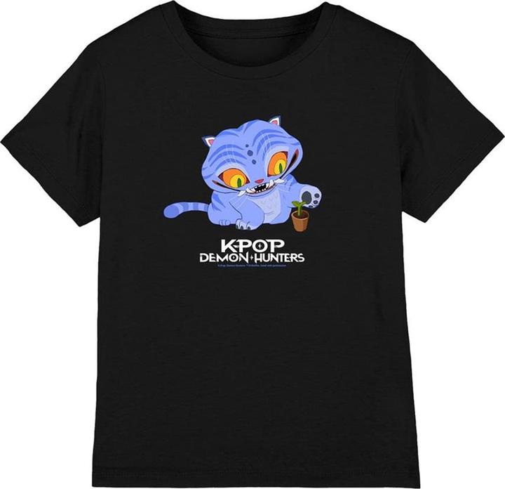 Immagine prodotto K-Pop Demon Hunters Cute Maglietta Derpy Tigre Bambini (152, 158)