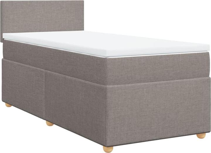 Produktbild VidaXL Bo x springbett mit Matratze 90 x 190 cm Stoff (90 x 190 cm)