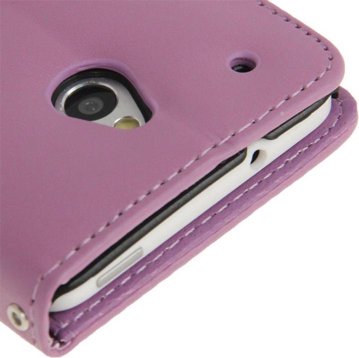 Produktbild König Design Handyhülle Case für Handy HTC One mini M4 lila