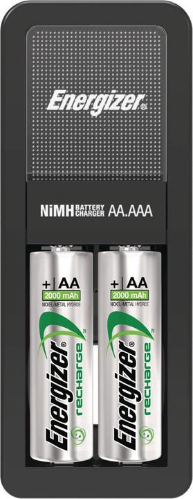 Productafbeelding Energizer Herladen Mini (2 Pcs., AA, Oplaadbare batterijen + lader)