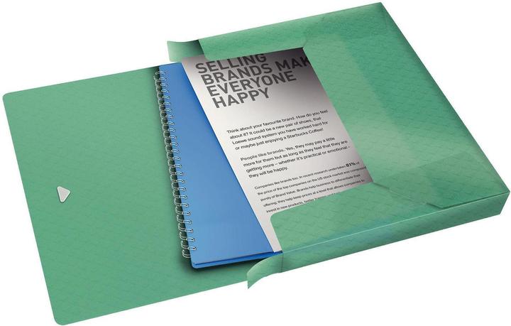 Actual product image Esselte Colour'ICE rubber band folder A4 40mm (A4, 1 x)
