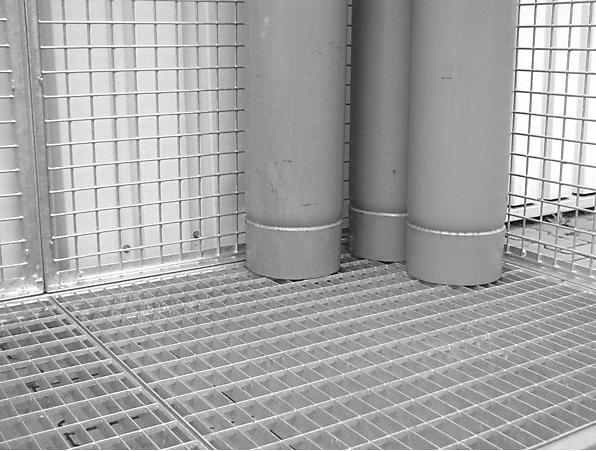 Produktbild eurokraft pro Gasflaschen-Gittercontainer