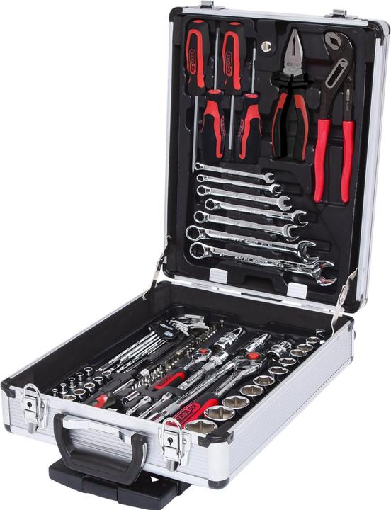 Produktbild KS Tools 1/4"+1/2" CHROMEplus Werkzeug-Satz, 90 Teile, Flank Traction (32 mm, 19 mm, 12 mm, 24 mm, 14 mm, 22 mm, 16 mm, 23 mm, 10  mm, 21 mm, 18 mm, 27 mm, 31 mm, 17 mm, 11 mm, 15 mm, 26 mm, 30 mm, 28 mm, 29 mm, 13 mm, 20 mm, 25 mm)
