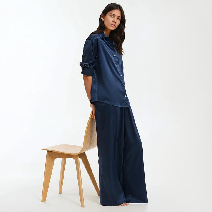 Produktbild La Redoute Collections Pyjama aus Satin (XL)