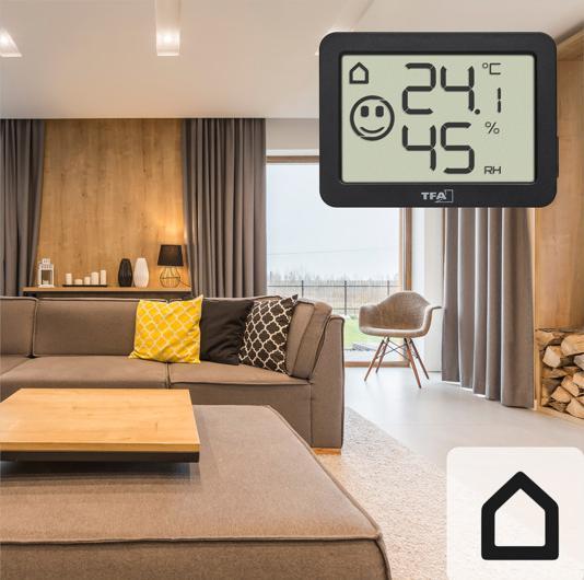 Produktbild TFA Thermo Hygrometer Digital Magnet