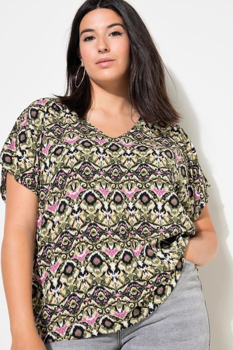 Immagine prodotto Studio Untold Maglia dal taglio oversize con stampa grafica e scollo a V (58)