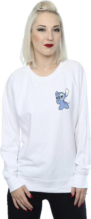 Actual product image Disney Womens/Ladies Lilo And Stitch Stitch Backside Breast Print Sweatshirt (L)
