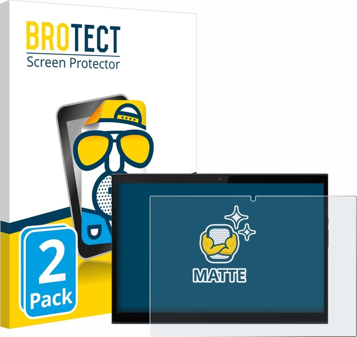 Productafbeelding BROTECT Antireflecterende schermbeschermer mat (2 Stuk, Yoga Duet 7i 13")