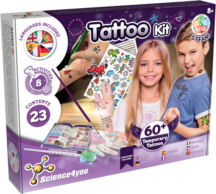 Immagine prodotto Science4you Scienza si Kit di tatuaggio