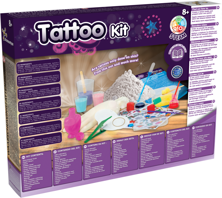 Immagine prodotto Science4you Scienza si Kit di tatuaggio