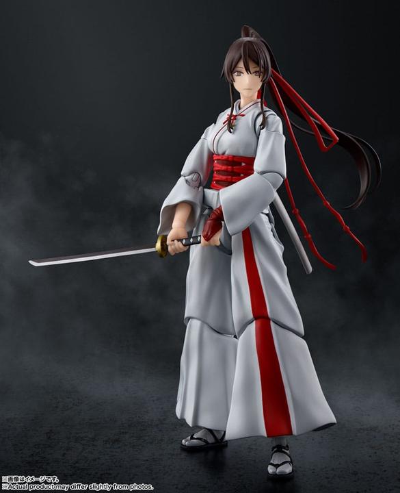 Actual product image Bandai HELL'S PARADISE - Yamada Asaemon Sagiri - Figurine S.H. Figuarts 15cm
