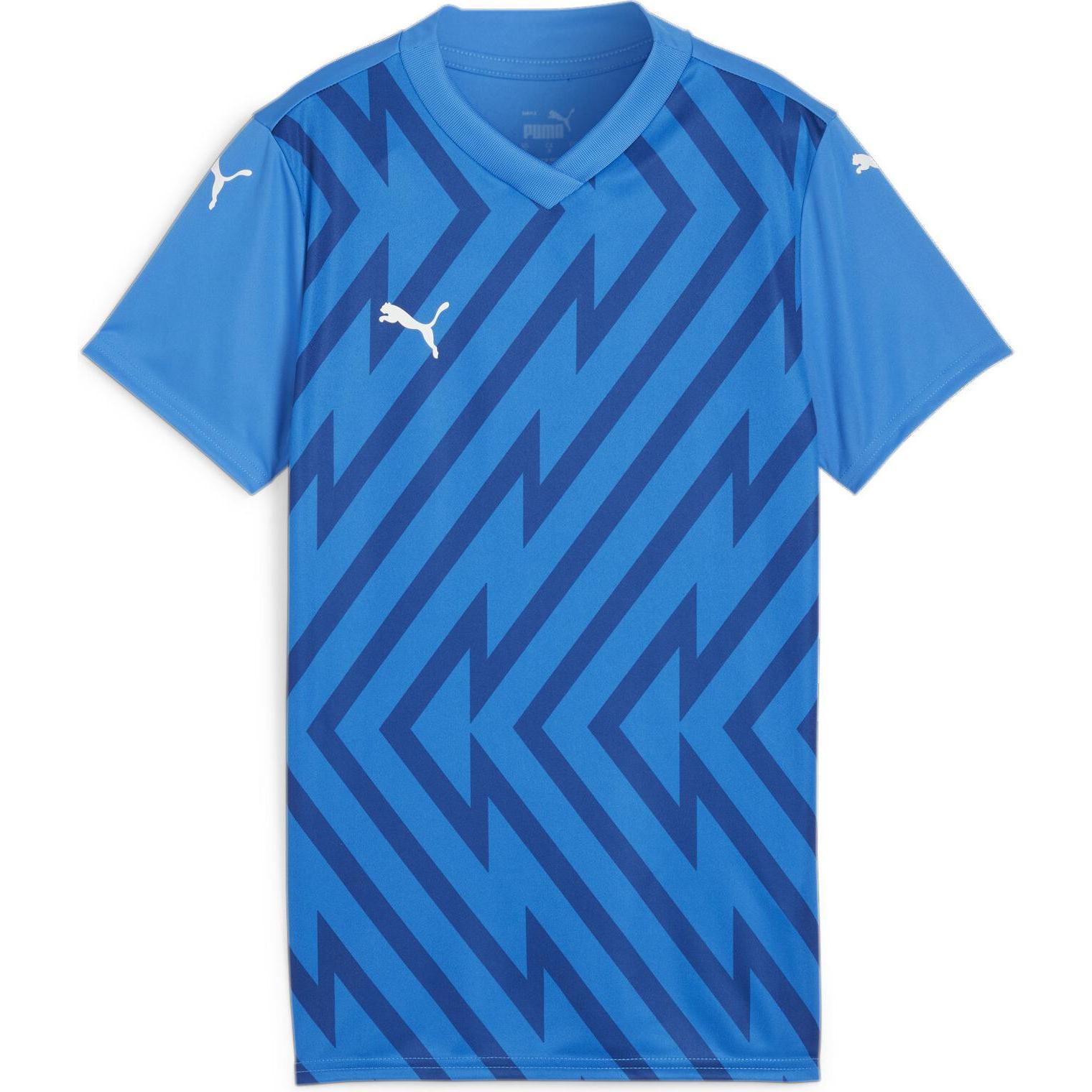 Puma, Damen, Sportshirt, teamGLORY Jersey Wmns (M), Blau, M