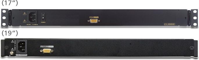 Actual product image Aten KVM CL1000M-ATA-XG Slideaway con 17