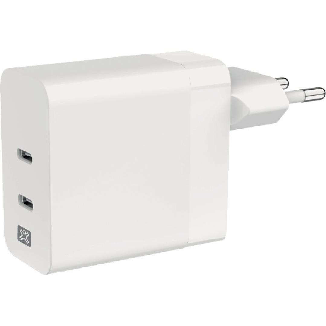 XtremeMac Wall Charger (65 W), Caricatore USB, Bianco